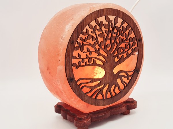 Lampe de sel arbre de vie